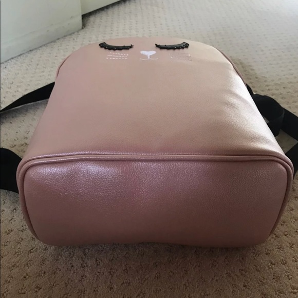 Cute pink cat face backpack new eyelashes!! - Picture 4 of 7